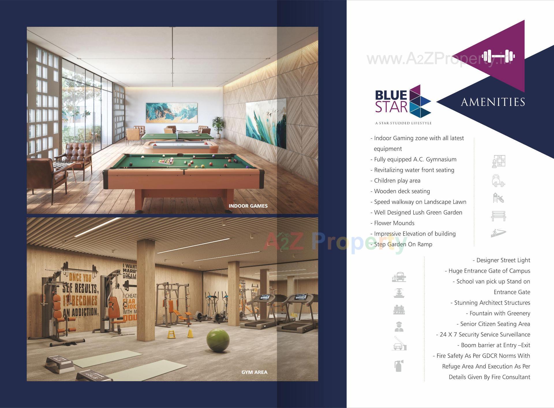  of real estate project Blue Star located at Surat, Surat, Gujarat