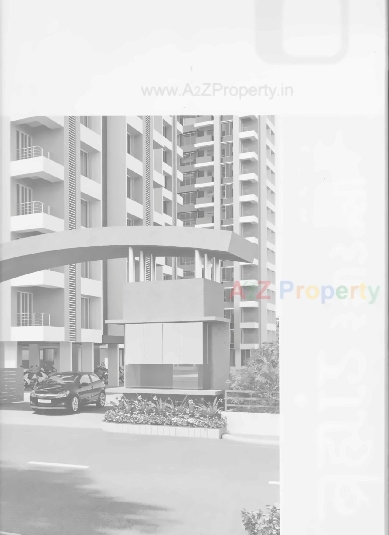 3D Elevation of real estate project Bramand Residency located at Ved, Surat, Gujarat