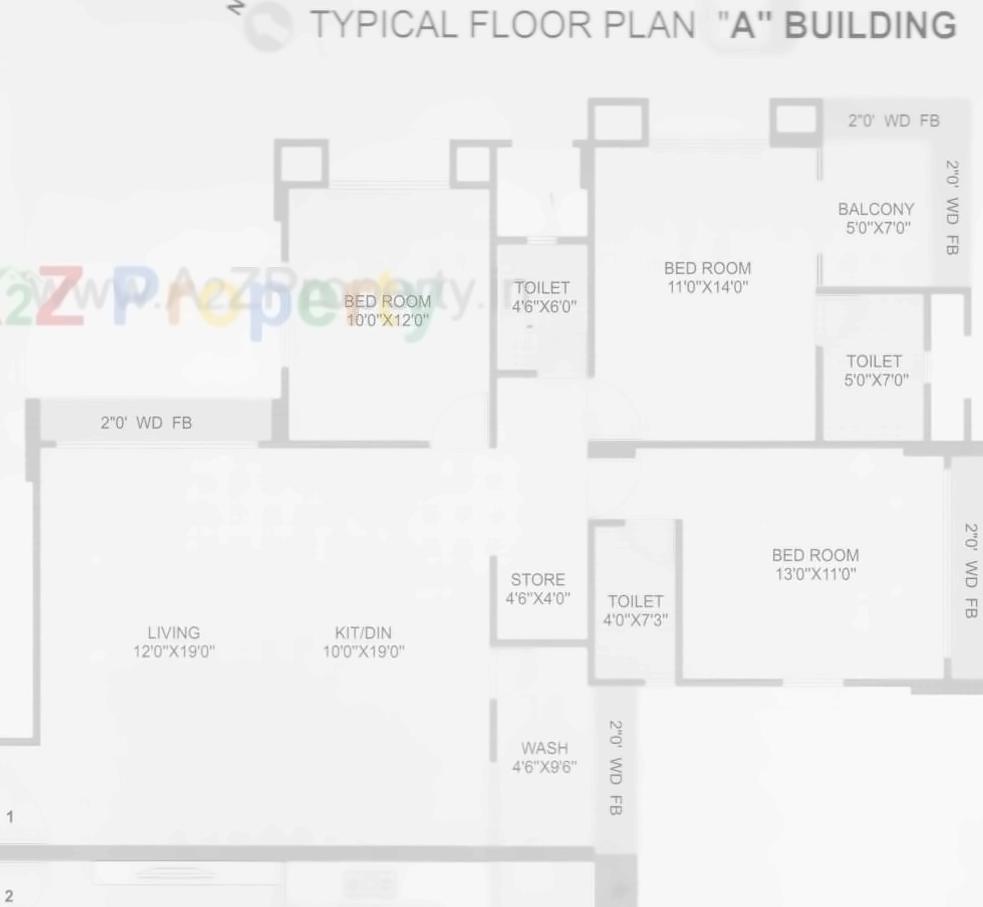 Layout of real estate project Bramand Residency located at Ved, Surat, Gujarat