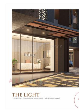 Elevation of real estate project Burj located at Rander, Surat, Gujarat