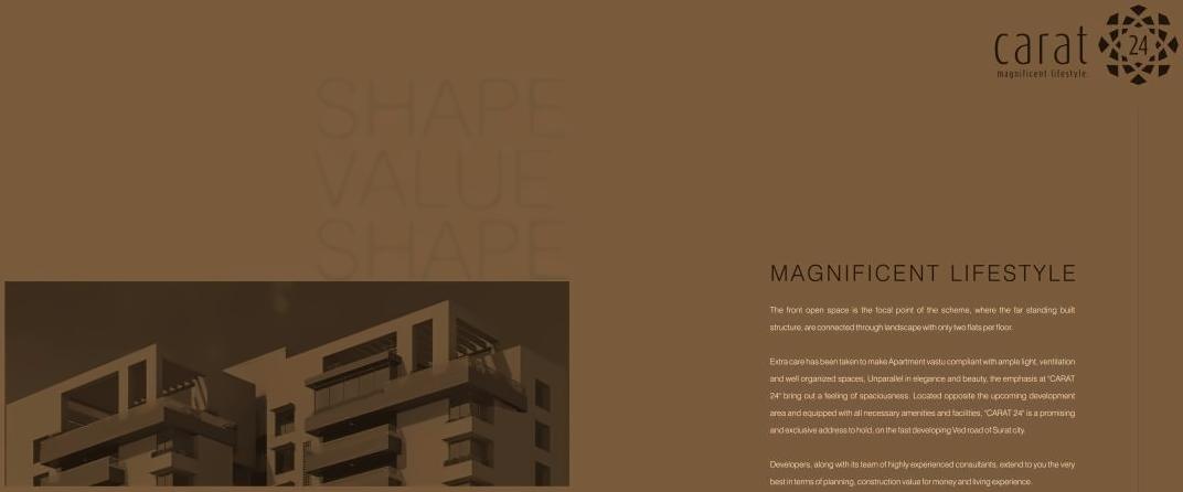  of real estate project Carat located at Katar, Surat, Gujarat