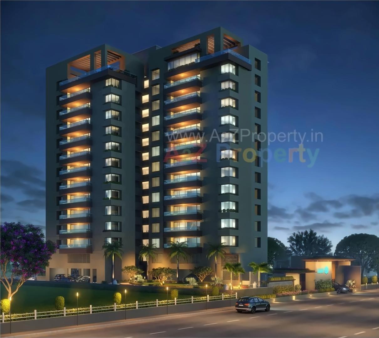 3D Elevation of real estate project Carat located at Katar, Surat, Gujarat