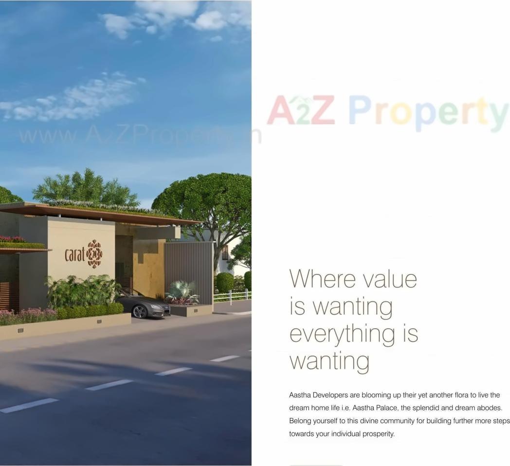 3D Elevation of real estate project Carat located at Katar, Surat, Gujarat