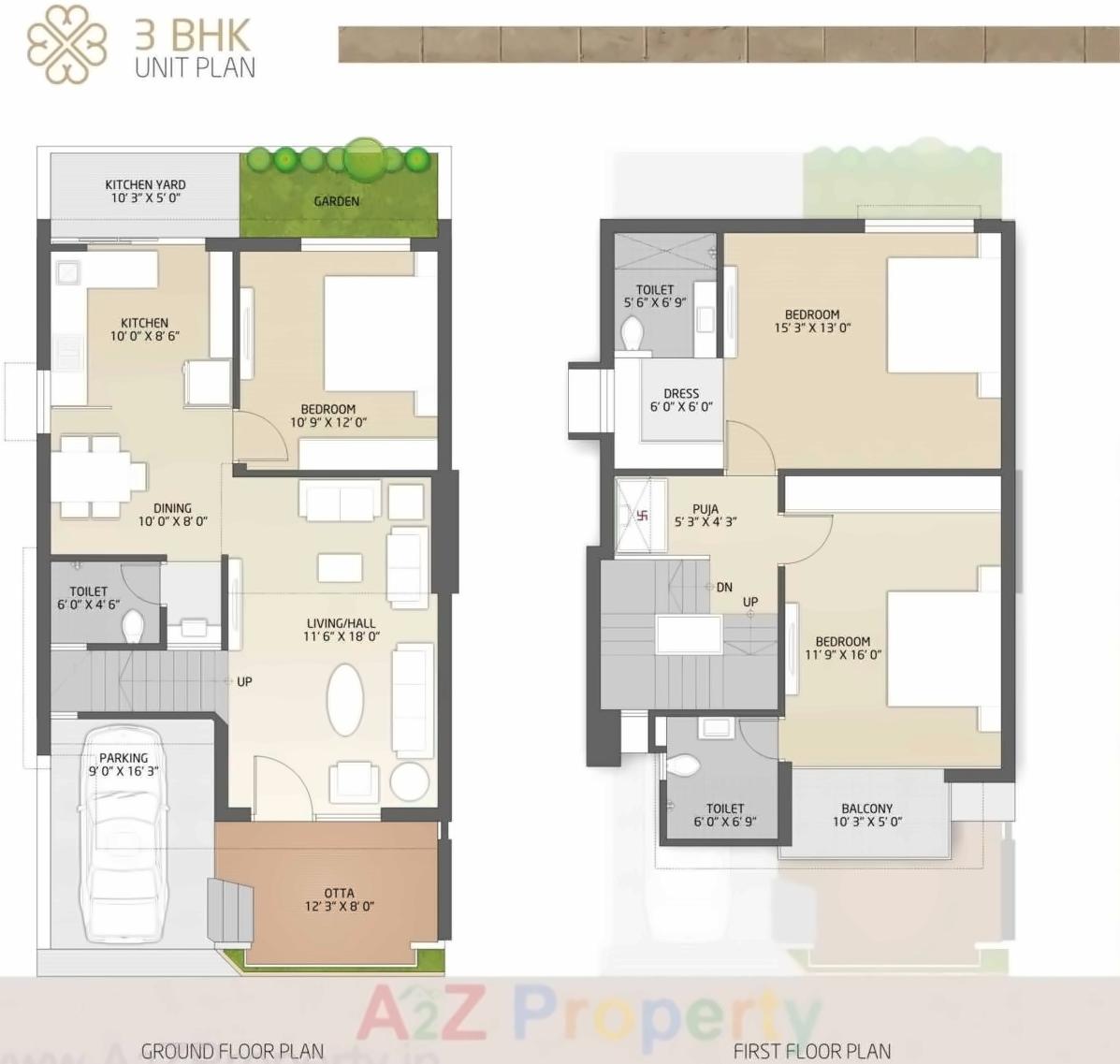 Layout of real estate project Casa Bella located at Barbodhan, Surat, Gujarat