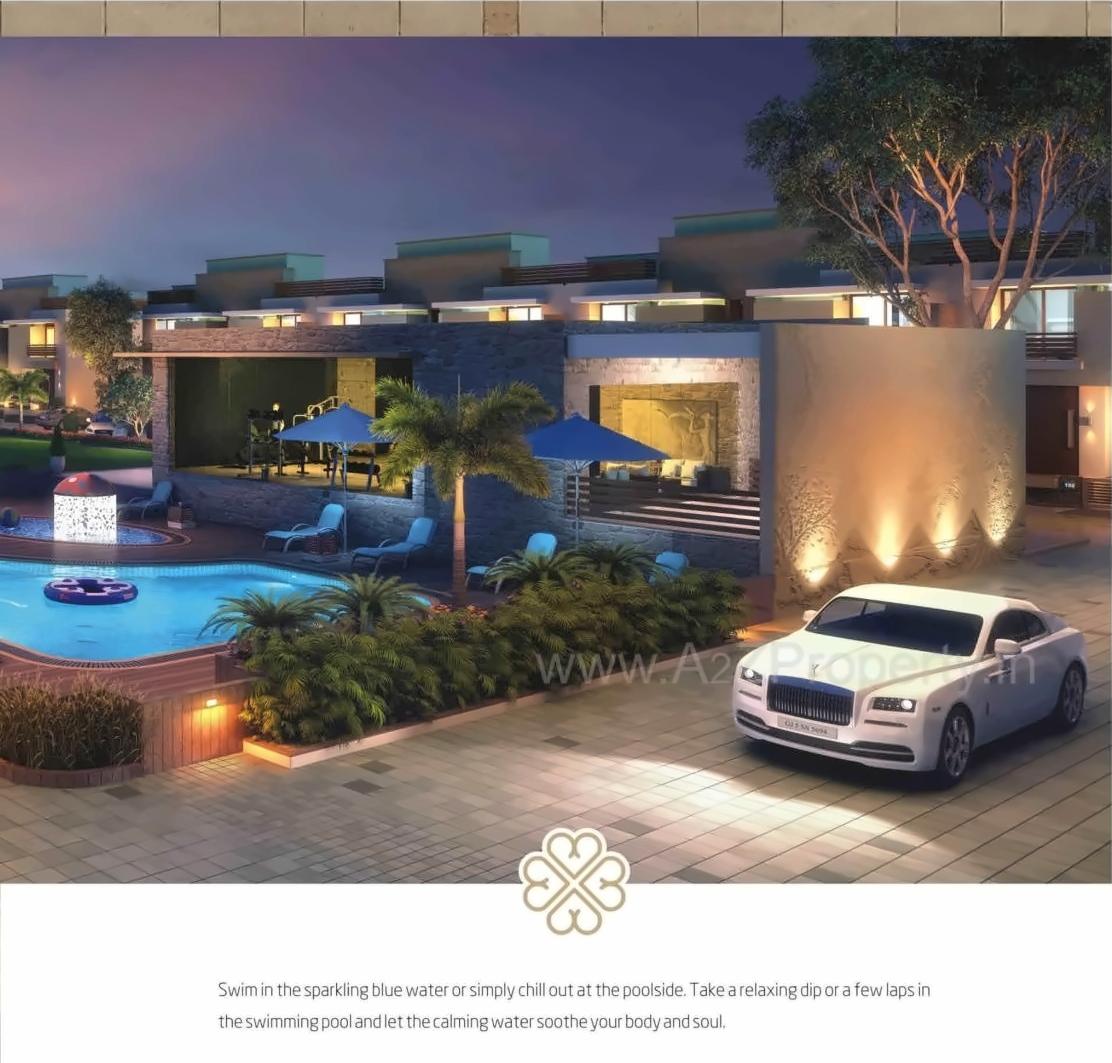 3D Elevation of real estate project Casa Bella located at Barbodhan, Surat, Gujarat
