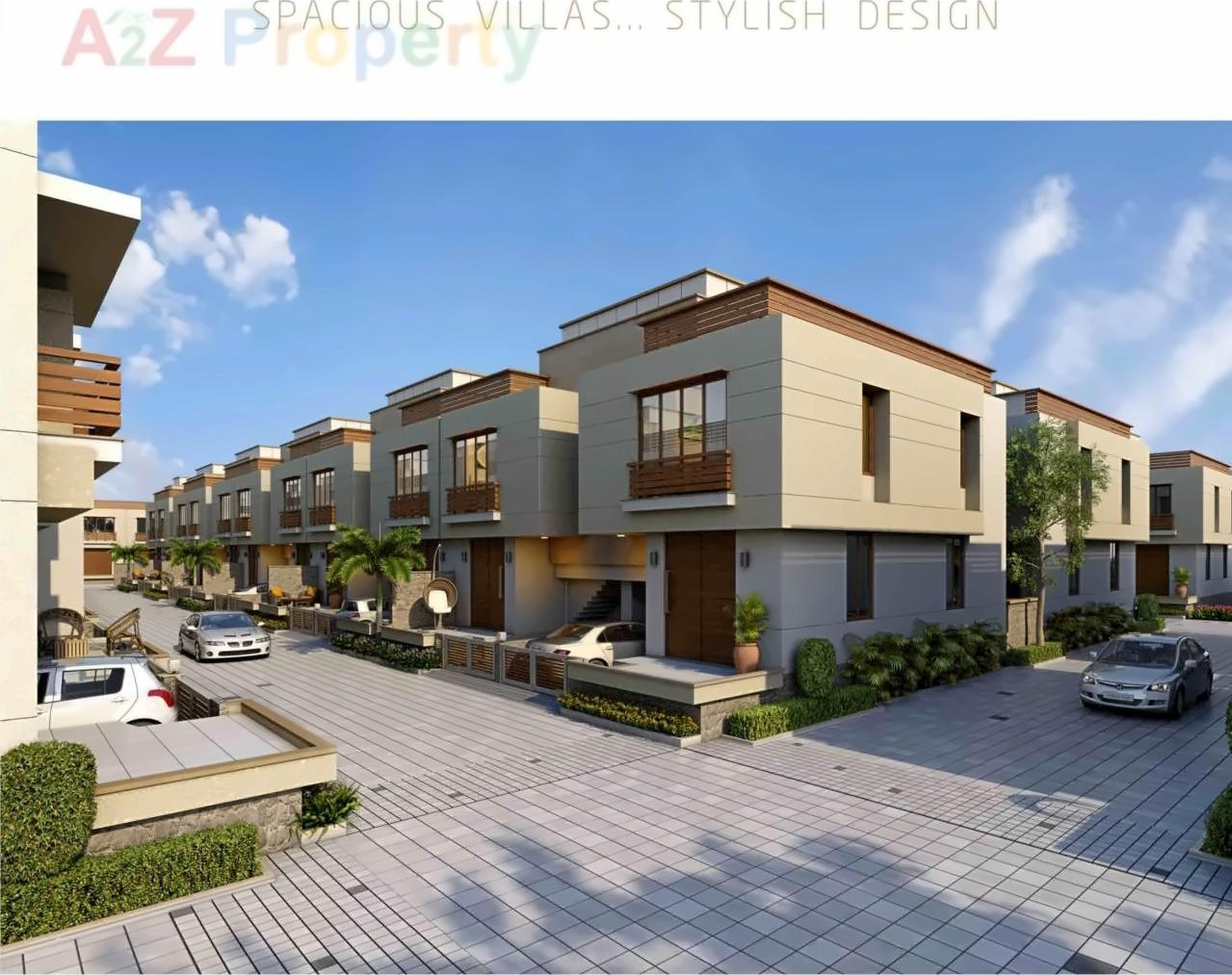 3D Elevation of real estate project Casa Bella located at Barbodhan, Surat, Gujarat