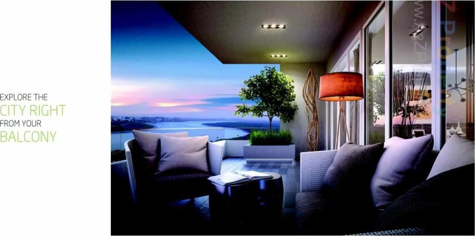 3D Elevation of real estate project Casa Rivera located at Pal, Surat, Gujarat