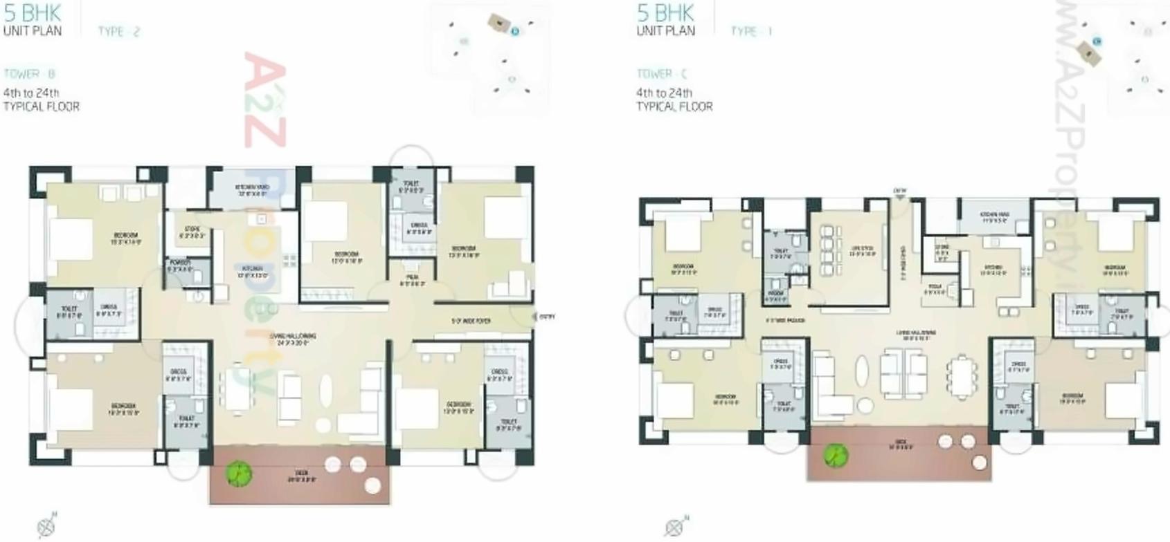 Layout of real estate project Casa Rivera located at Pal, Surat, Gujarat