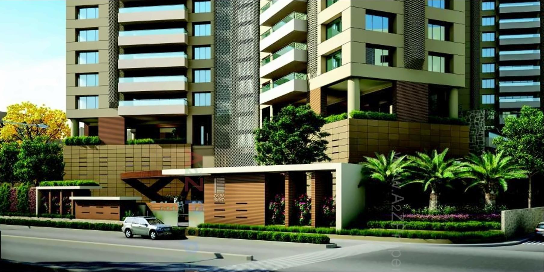 3D Elevation of real estate project Casa Rivera located at Pal, Surat, Gujarat