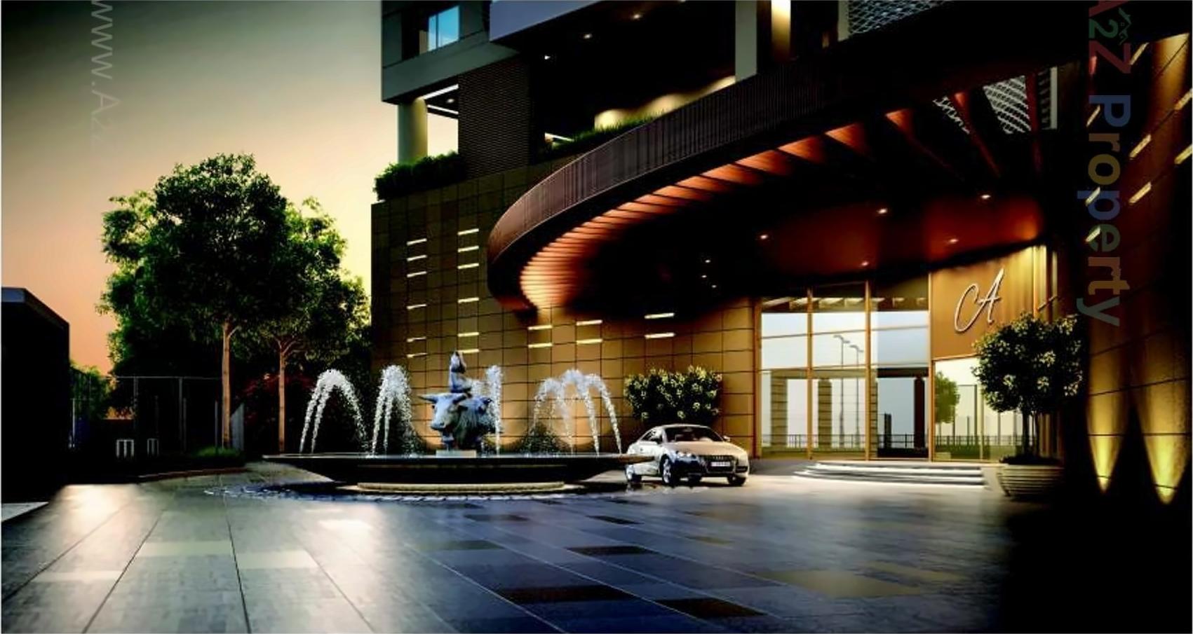 3D Elevation of real estate project Casa Rivera located at Pal, Surat, Gujarat