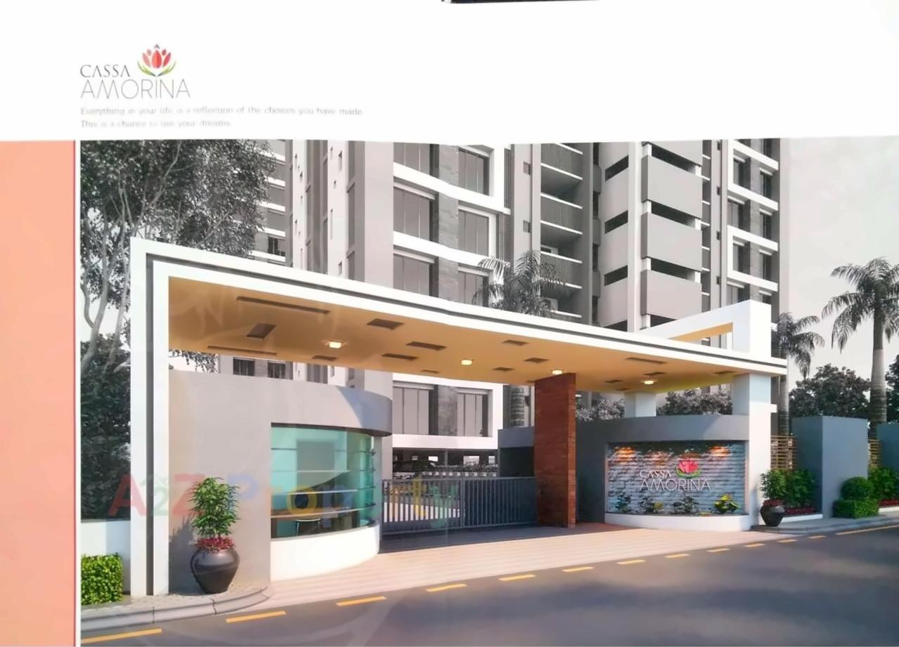 3D Elevation of real estate project Cassa Amorina located at Dumbhal, Surat, Gujarat