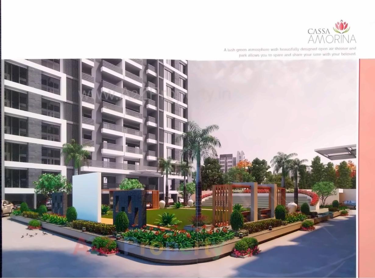 3D Elevation of real estate project Cassa Amorina located at Dumbhal, Surat, Gujarat