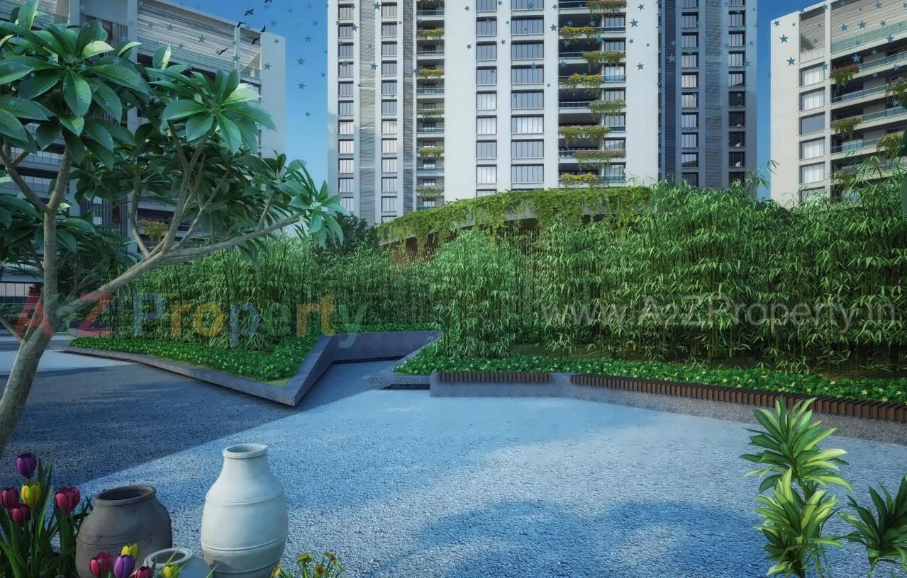 3D Elevation of real estate project Cellestial Dreams located at Bhimrad, Surat, Gujarat