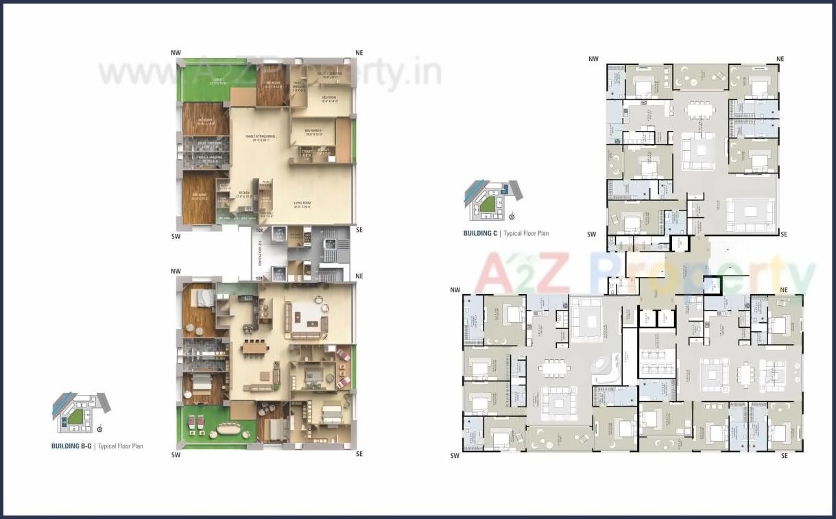 Layout of real estate project Cellestial Dreams located at Bhimrad, Surat, Gujarat