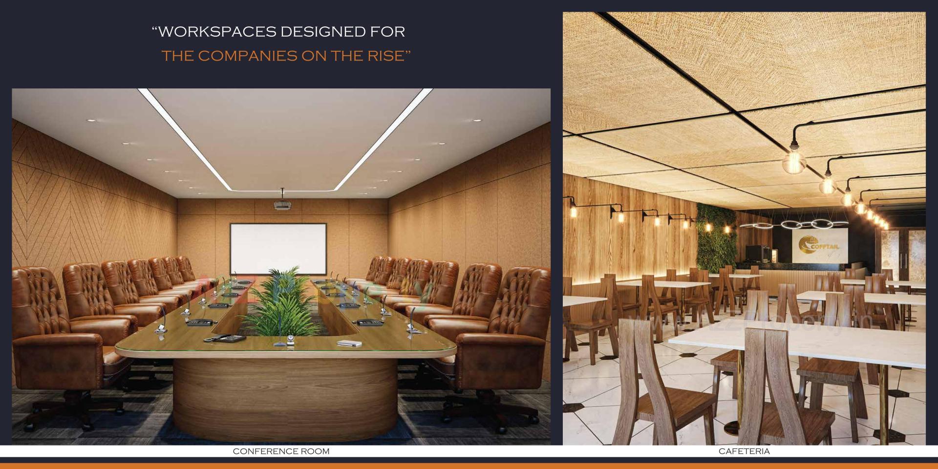 3D Elevation of real estate project Central Business Hub located at Umra, Surat, Gujarat