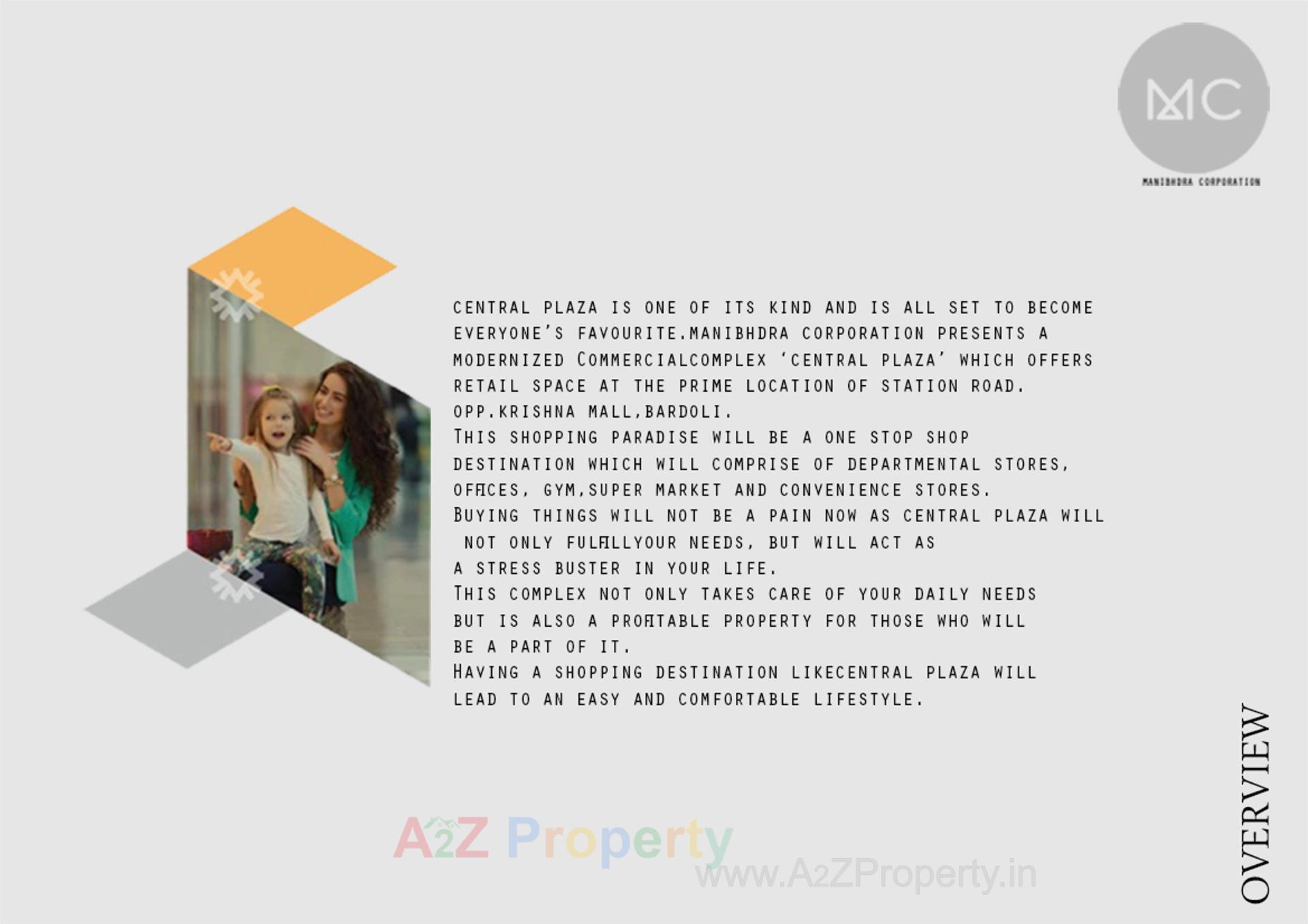  of real estate project Central Plaza located at Bardoli, Surat, Gujarat