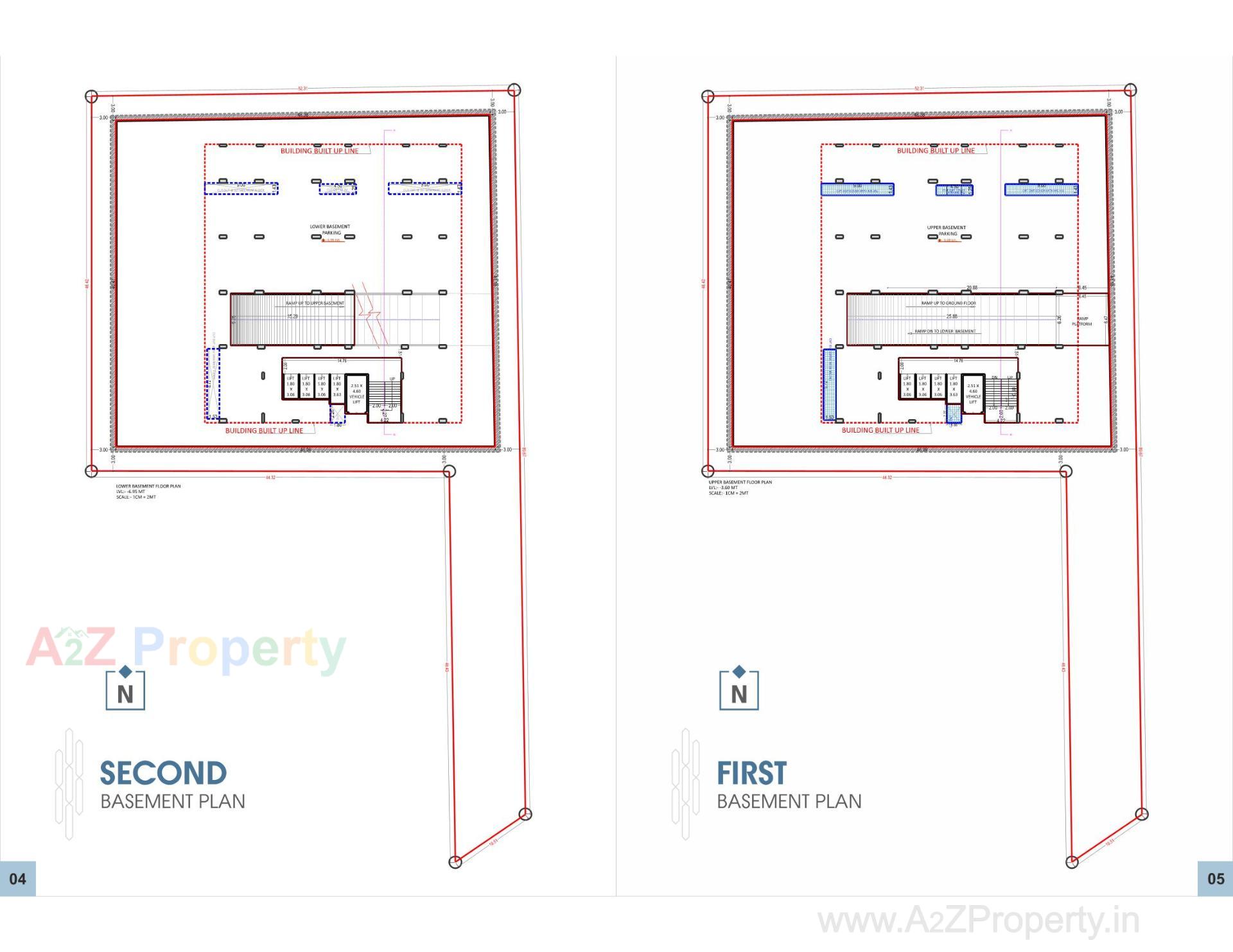 Layout of real estate project Cyber City located at Utran, Surat, Gujarat
