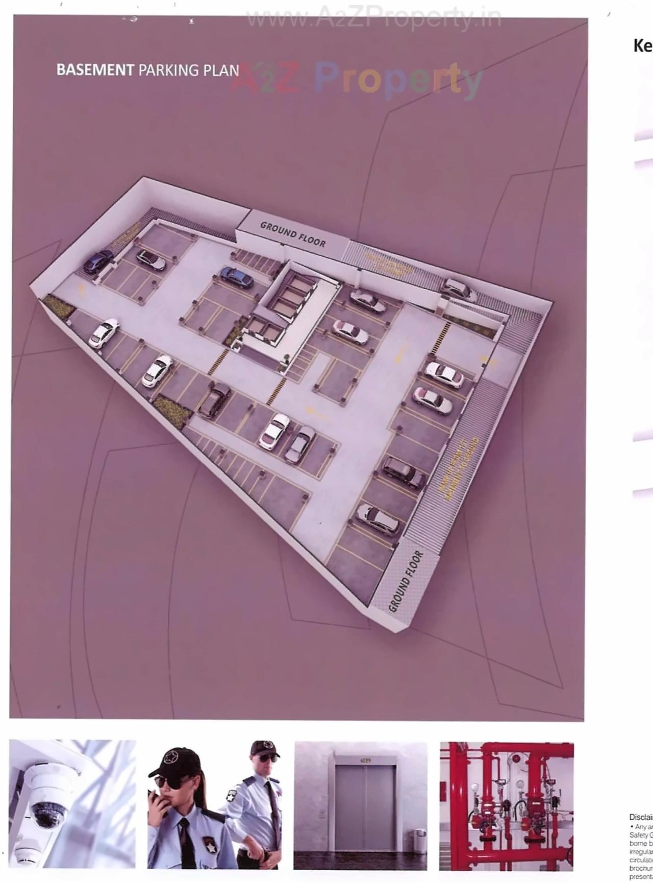 Layout of real estate project De' Ventura Textile Hub located at Anjana, Surat, Gujarat