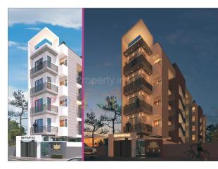 Elevation of real estate project Devprayag located at Bhatha-dist, Surat, Gujarat