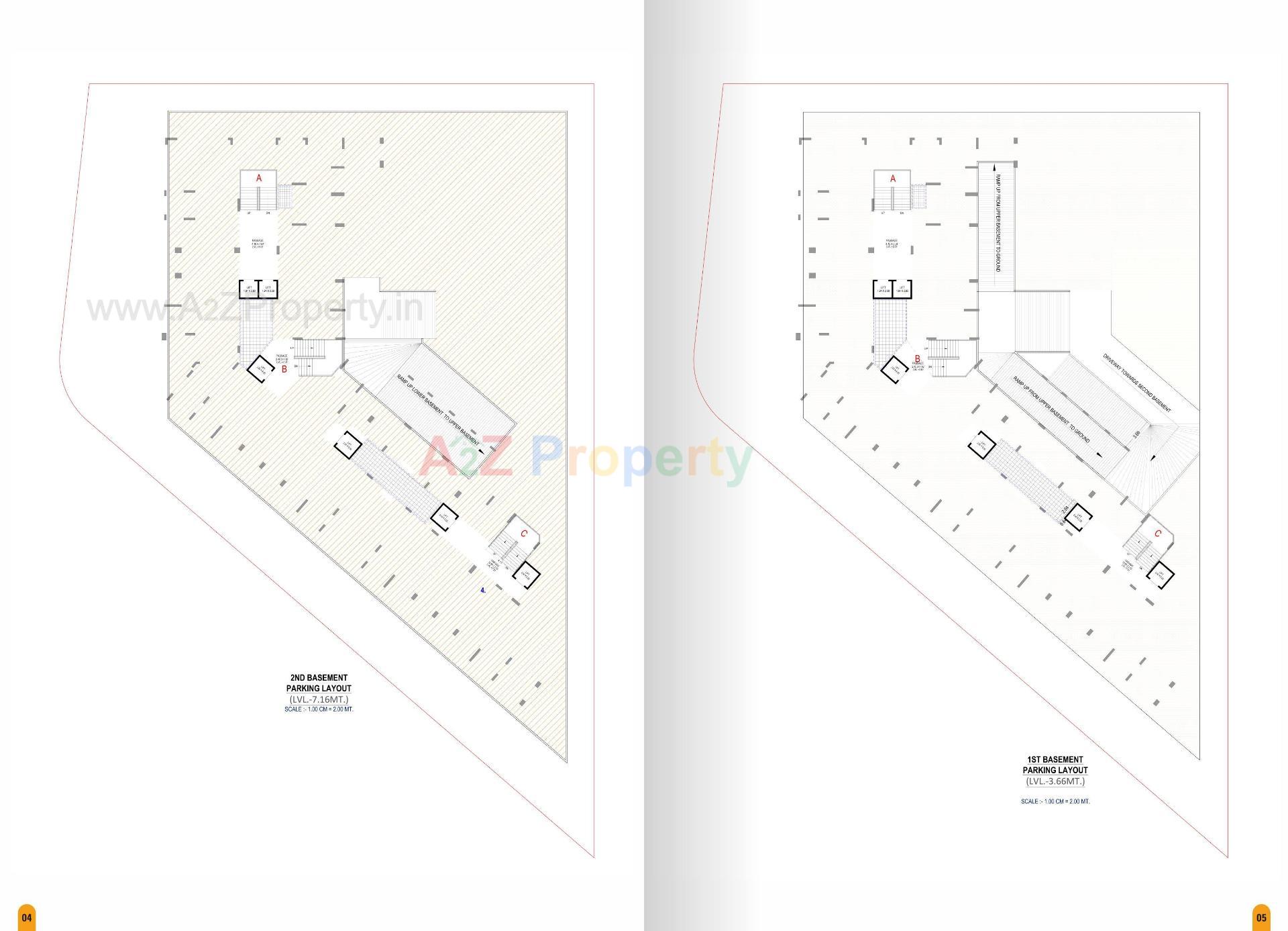 Layout of real estate project Devshree Iconic located at Surat, Surat, Gujarat