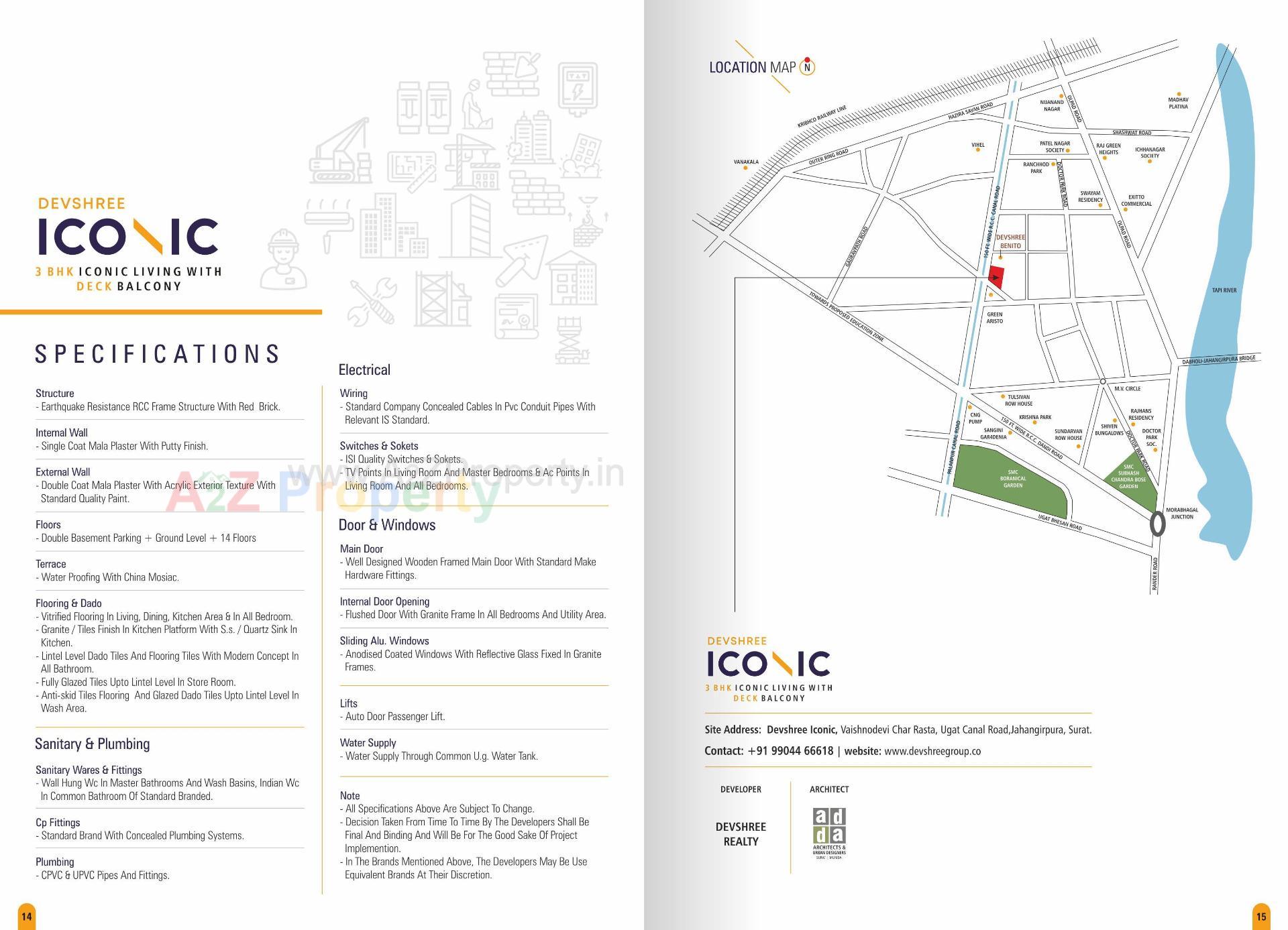  of real estate project Devshree Iconic located at Surat, Surat, Gujarat