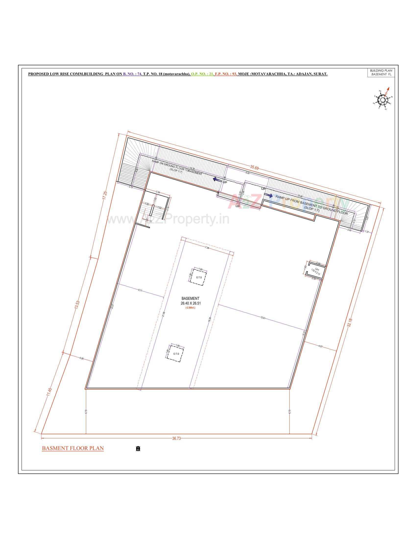  of real estate project Dhara Trade Center located at Mo, Surat, Gujarat
