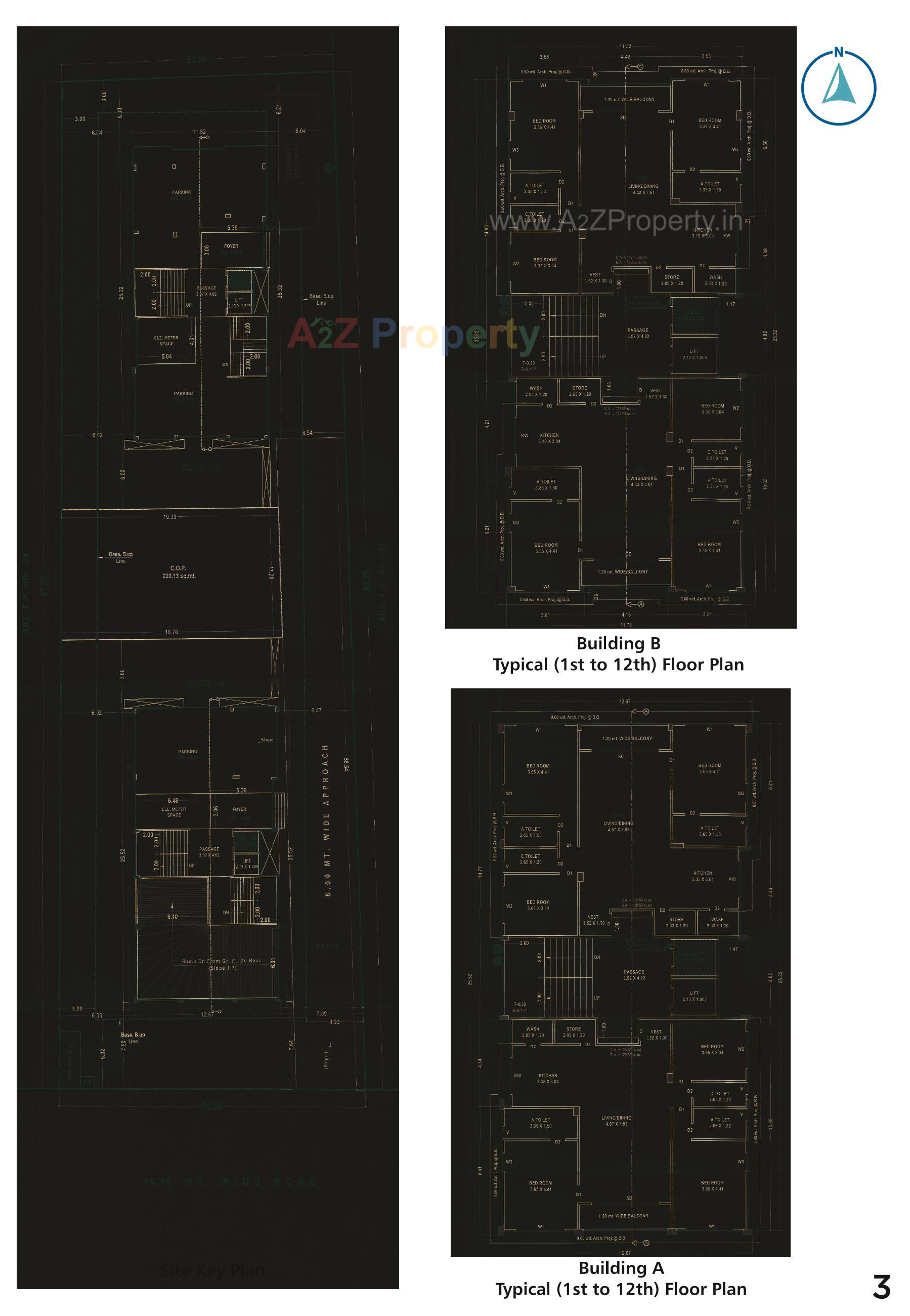  of real estate project Dmd Aura located at Vesu, Surat, Gujarat