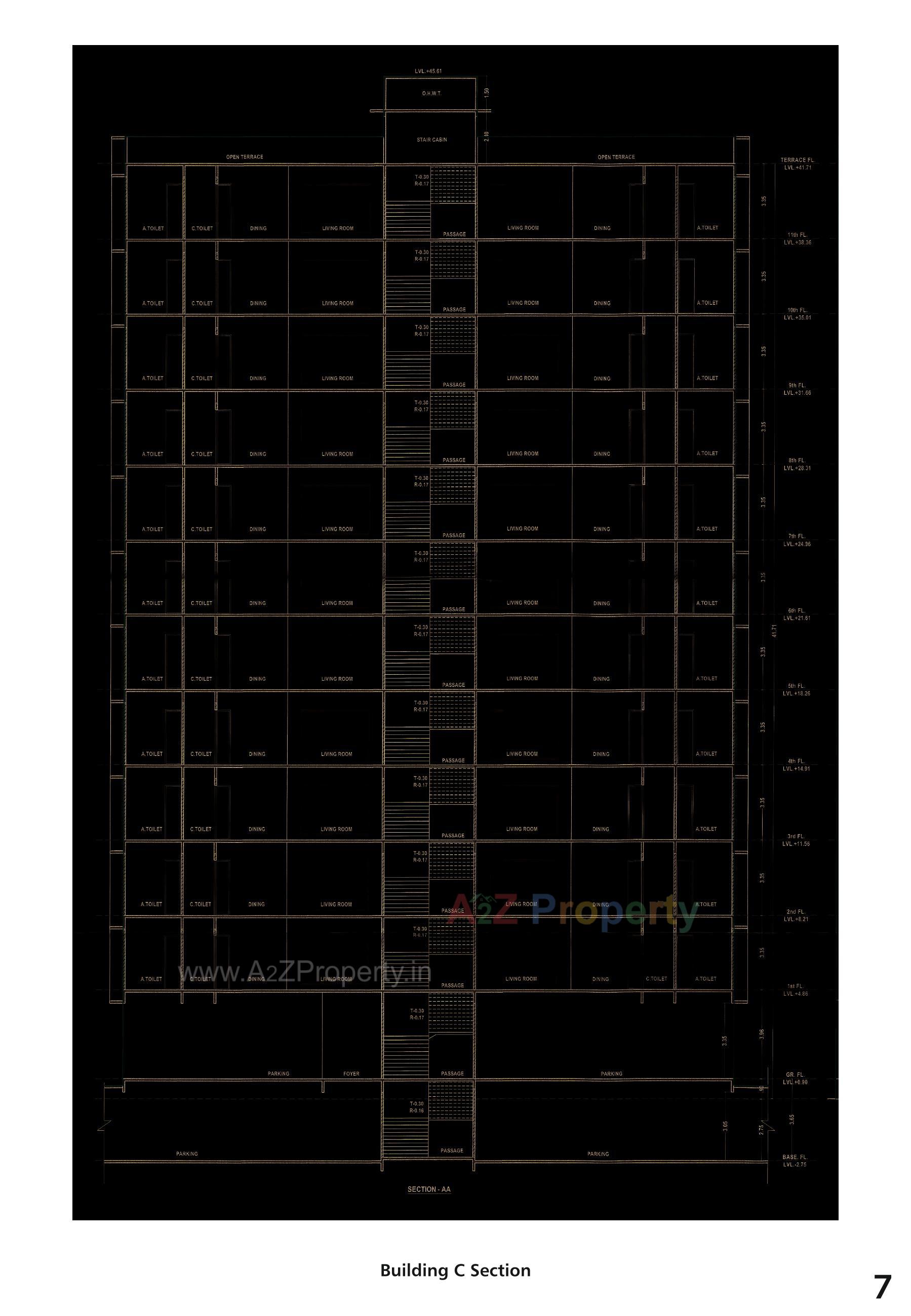  of real estate project Dmd Signus located at Vesu, Surat, Gujarat