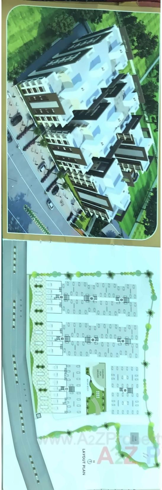  of real estate project Drashti Residency located at Deladva, Surat, Gujarat