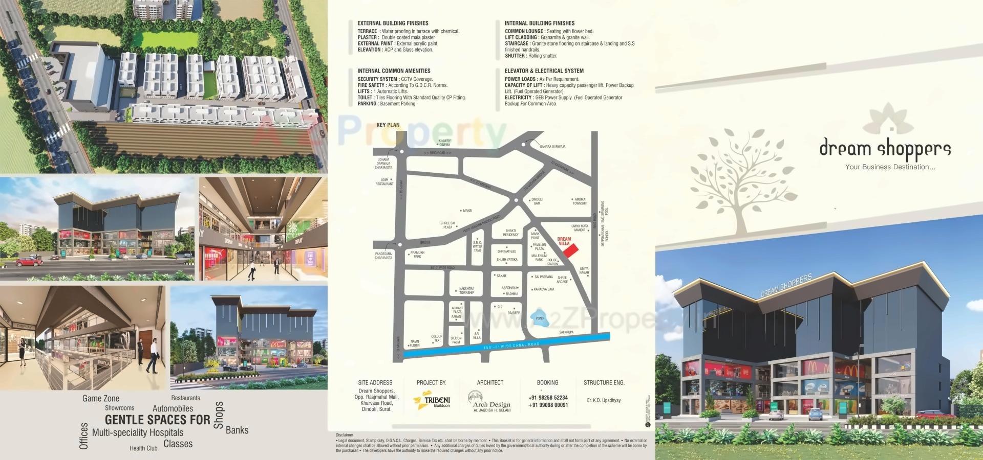  of real estate project Dream Shoppers located at Surat, Surat, Gujarat