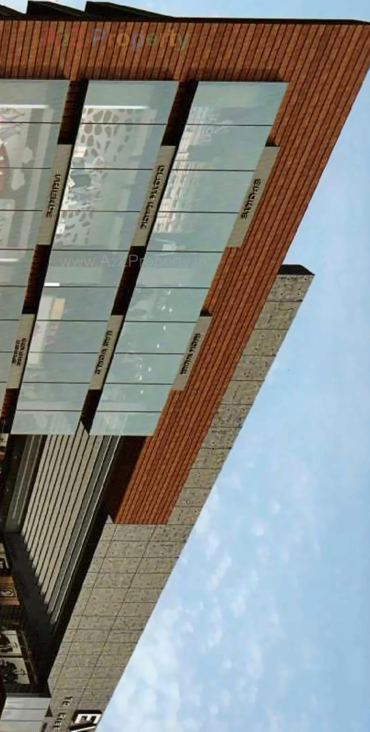 3D Elevation of real estate project E Voq located at Palanpur, Surat, Gujarat