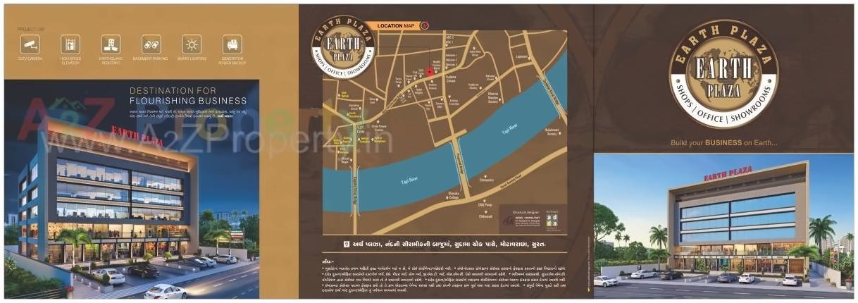  of real estate project Earth Plaza located at Varachha, Surat, Gujarat