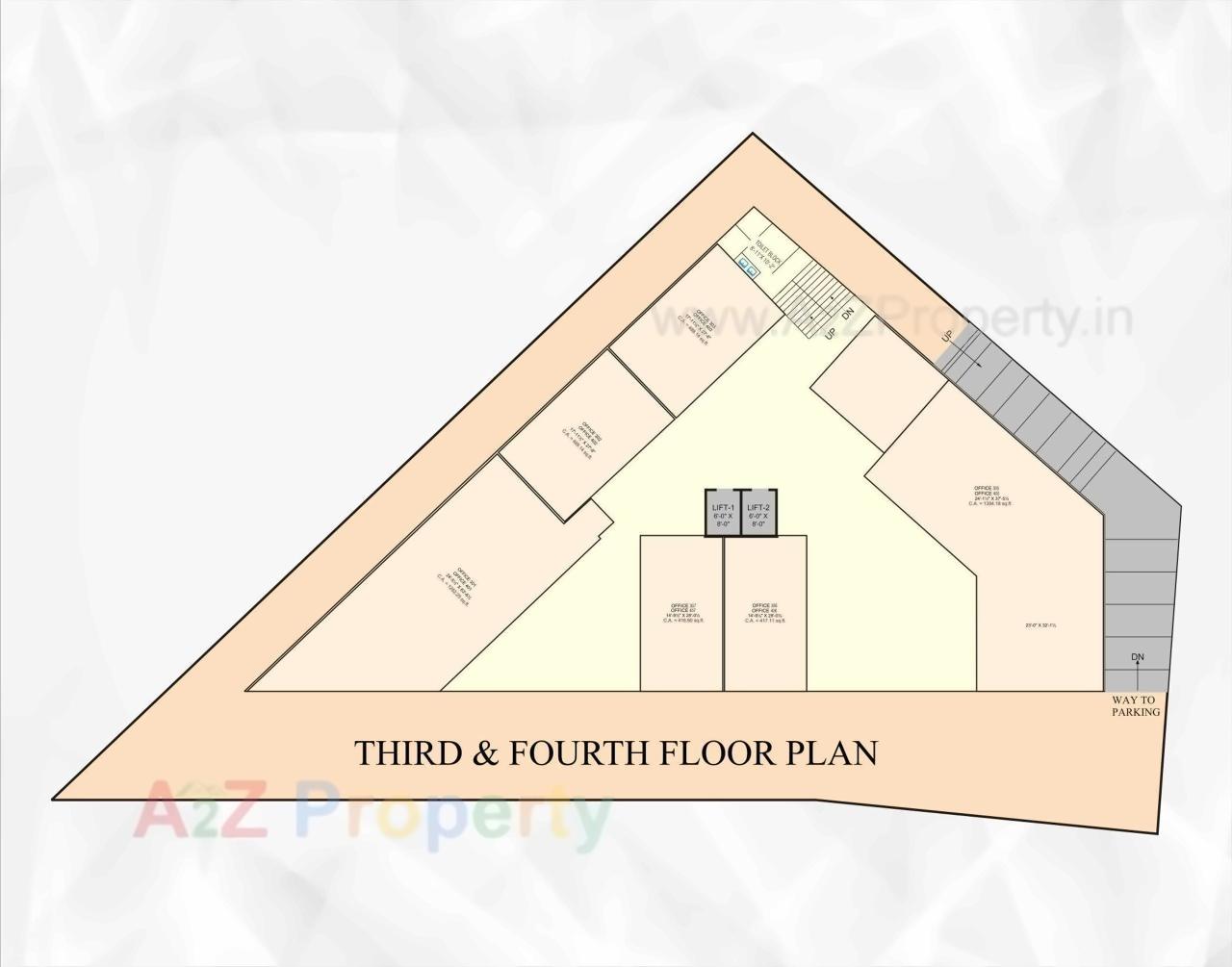  of real estate project Earth Plaza located at Variav, Surat, Gujarat