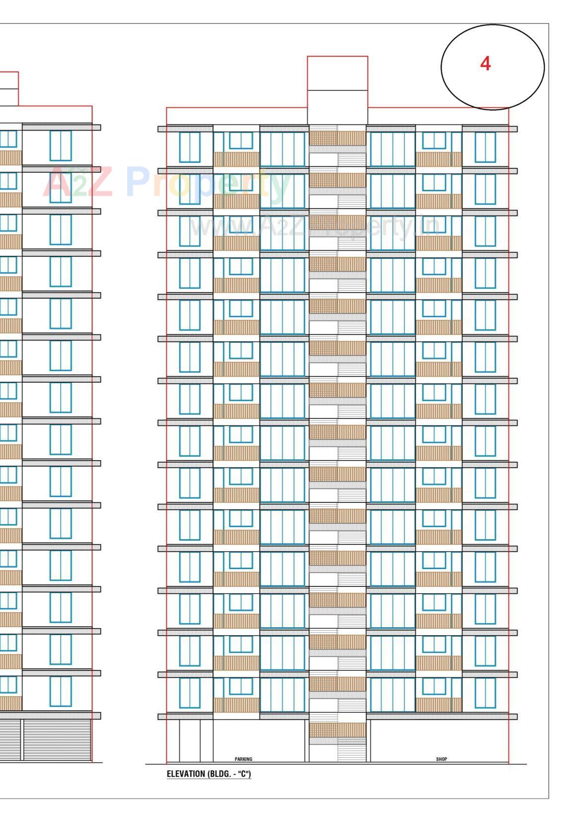 Layout of real estate project Eden Atmos located at Sarthana, Surat, Gujarat