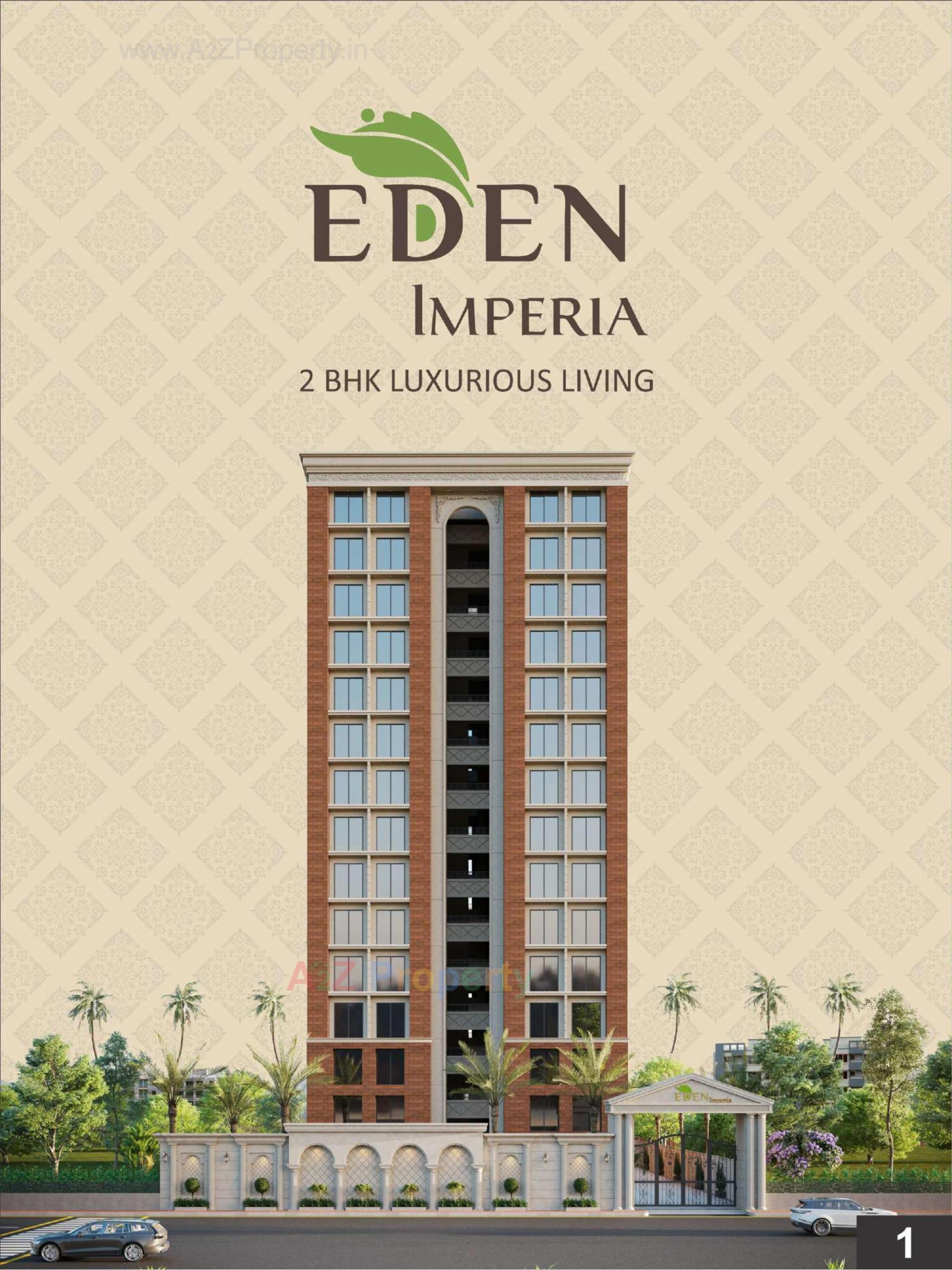 3D Elevation of real estate project Eden Imperia located at Neral, Surat, Gujarat