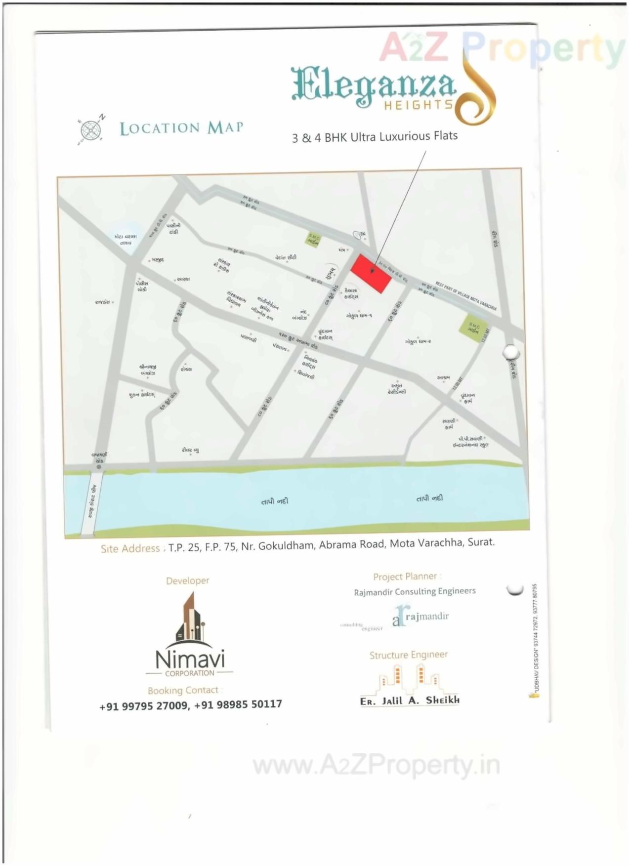  of real estate project Eleganza Heights located at Varachha, Surat, Gujarat