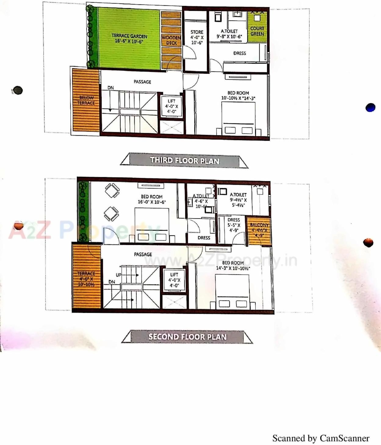 Layout of real estate project Evita Villas located at Adajan, Surat, Gujarat