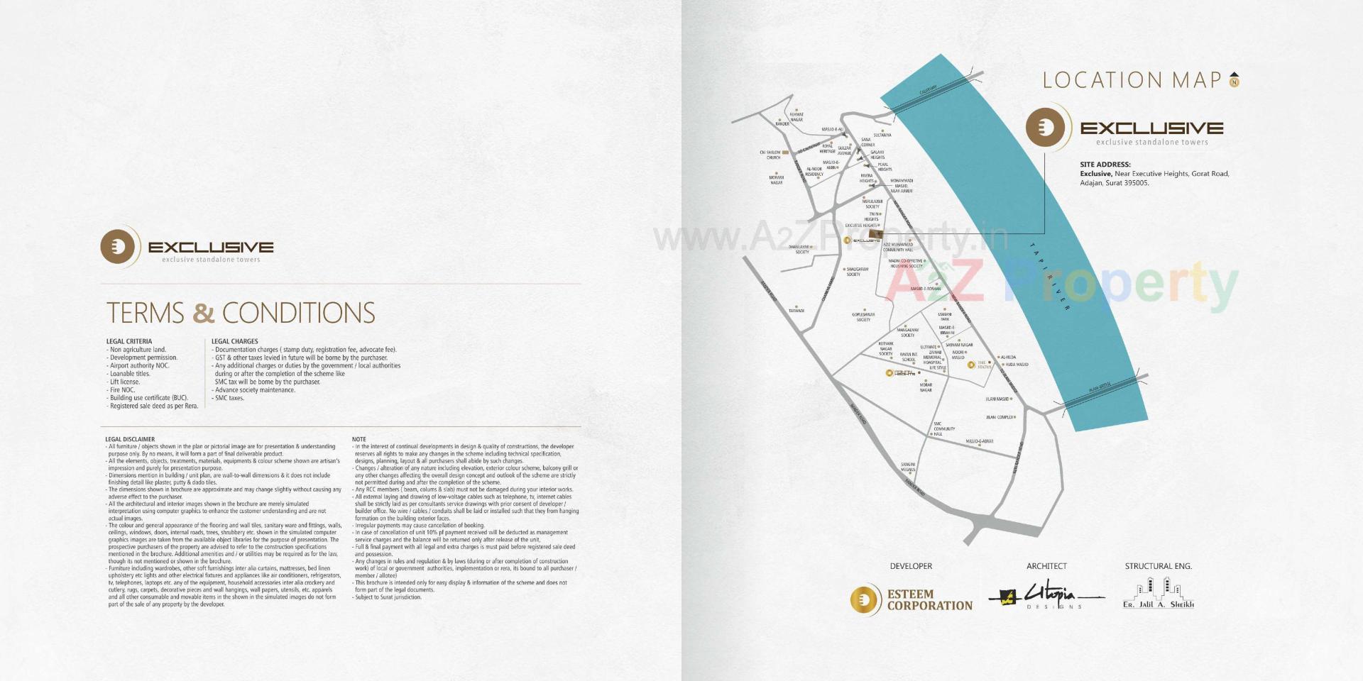  of real estate project Exclusive located at Rander, Surat, Gujarat