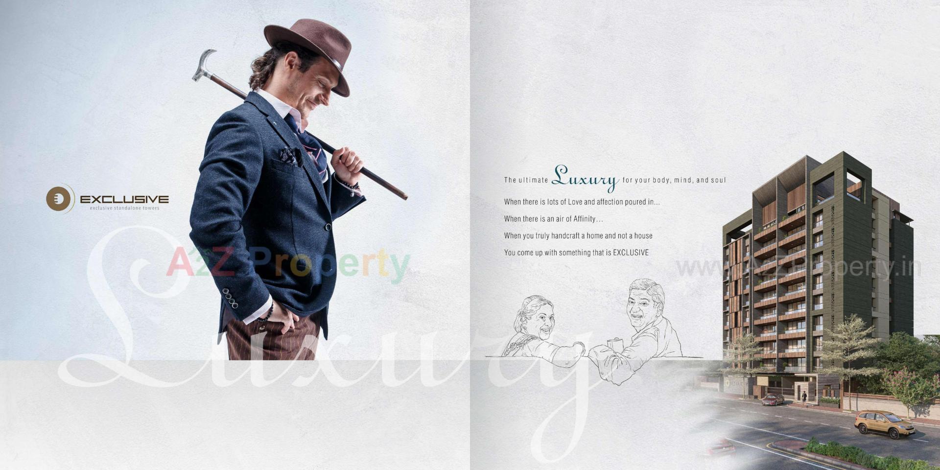  of real estate project Exclusive located at Rander, Surat, Gujarat