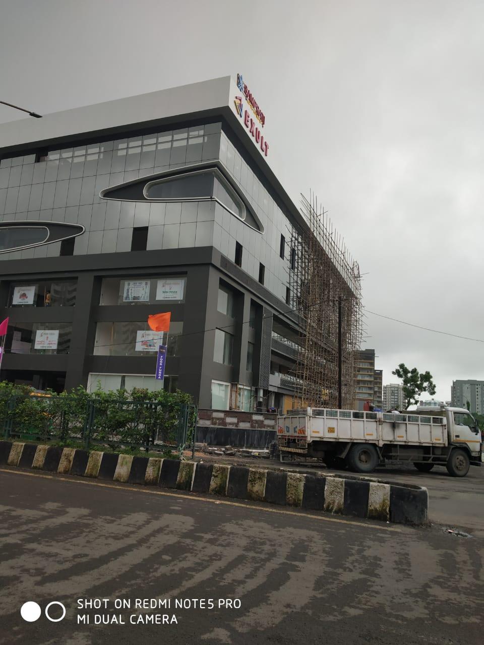 45538_const of real estate project Exult Shoppers located at Vesu, Surat, Gujarat