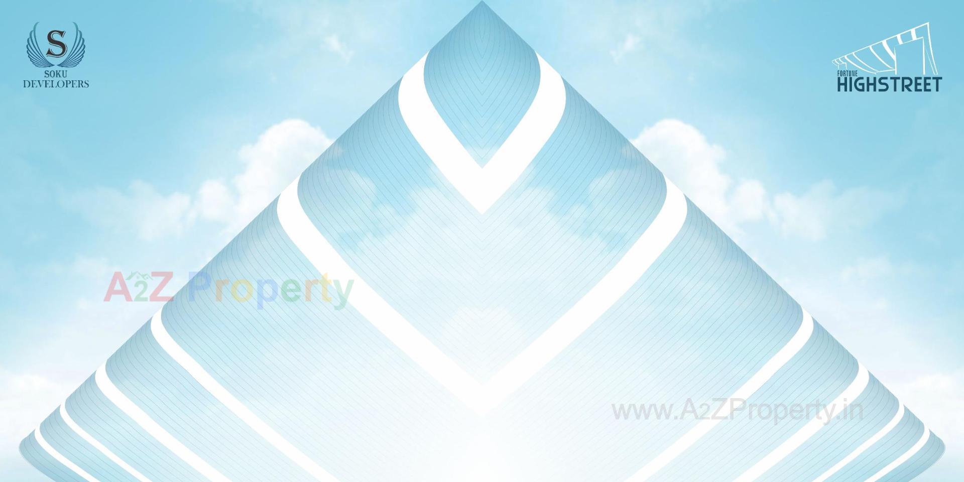  of real estate project Fortune Highstreet located at Surat, Surat, Gujarat