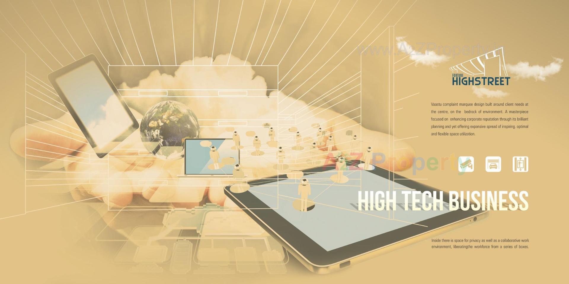  of real estate project Fortune Highstreet located at Surat, Surat, Gujarat