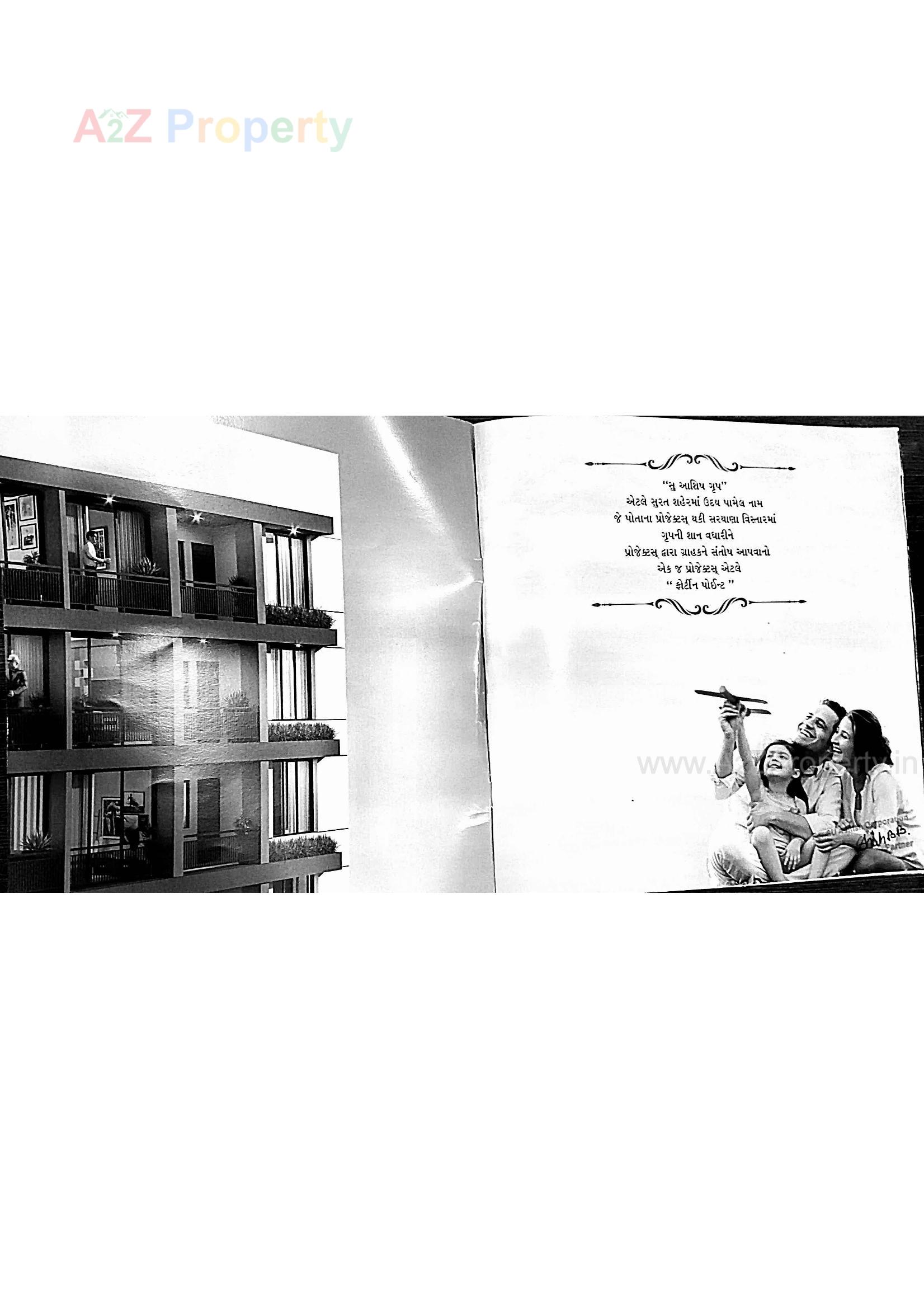  of real estate project Fourteen Point located at Sarthana, Surat, Gujarat