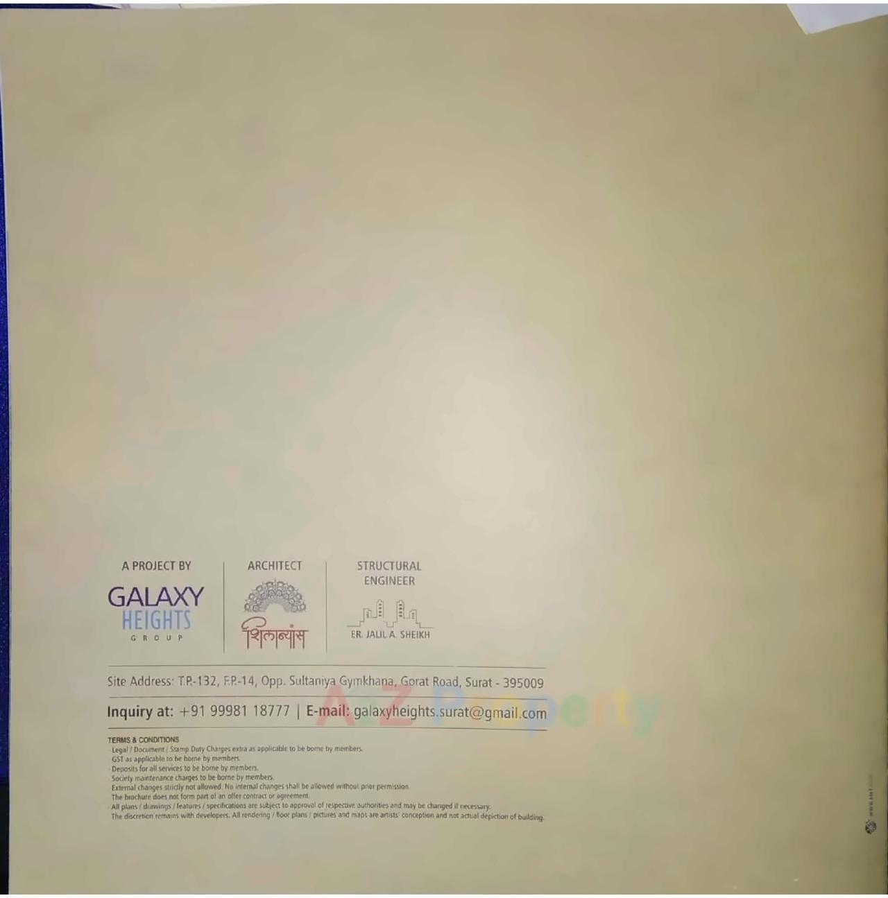  of real estate project Galaxy Heights located at Surat, Surat, Gujarat