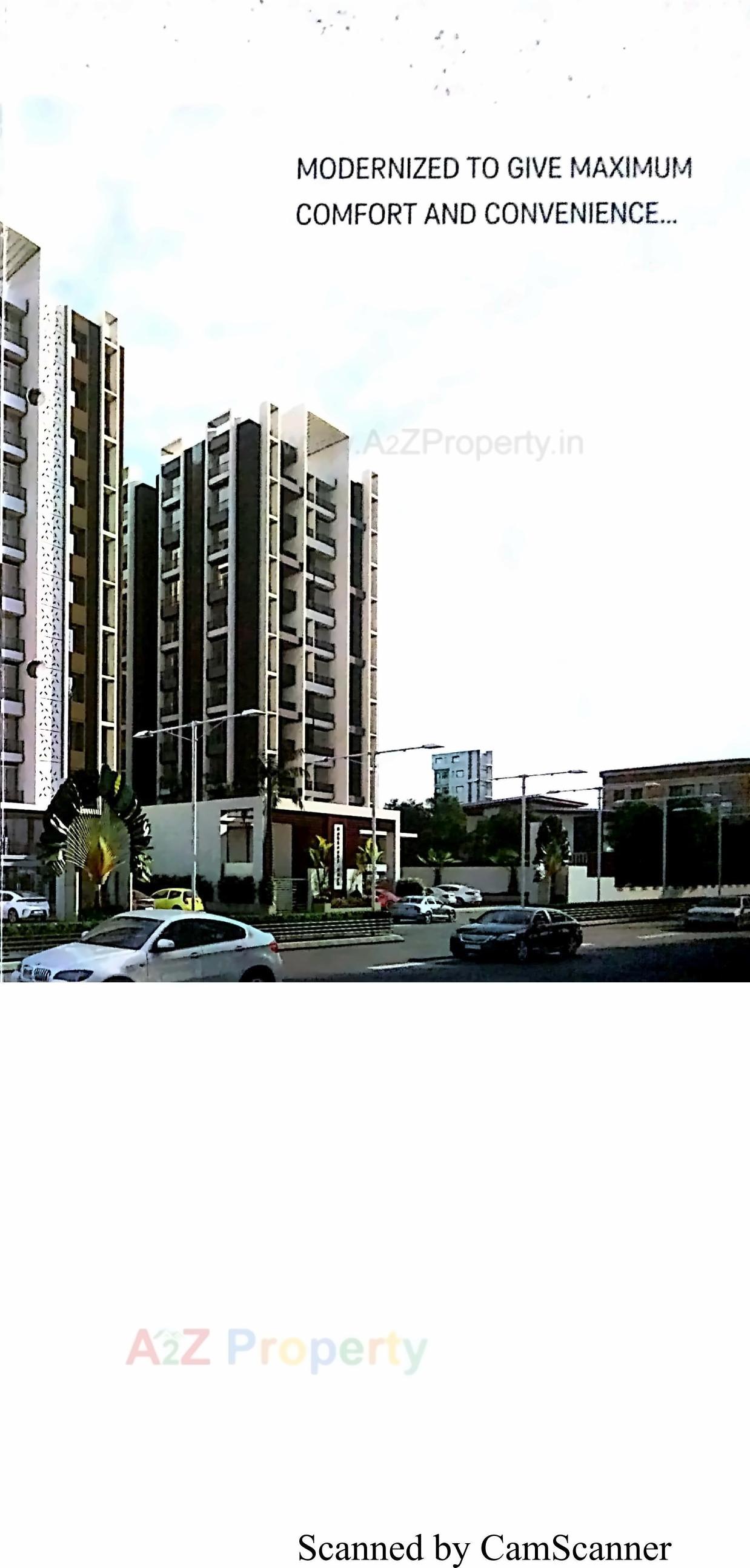 3D Elevation of real estate project Galaxy Heritage located at Unn, Surat, Gujarat