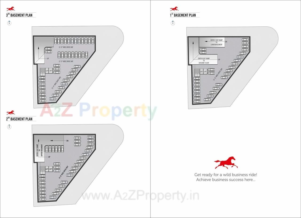 Layout of real estate project Galloping Corridor located at Bharthana, Surat, Gujarat