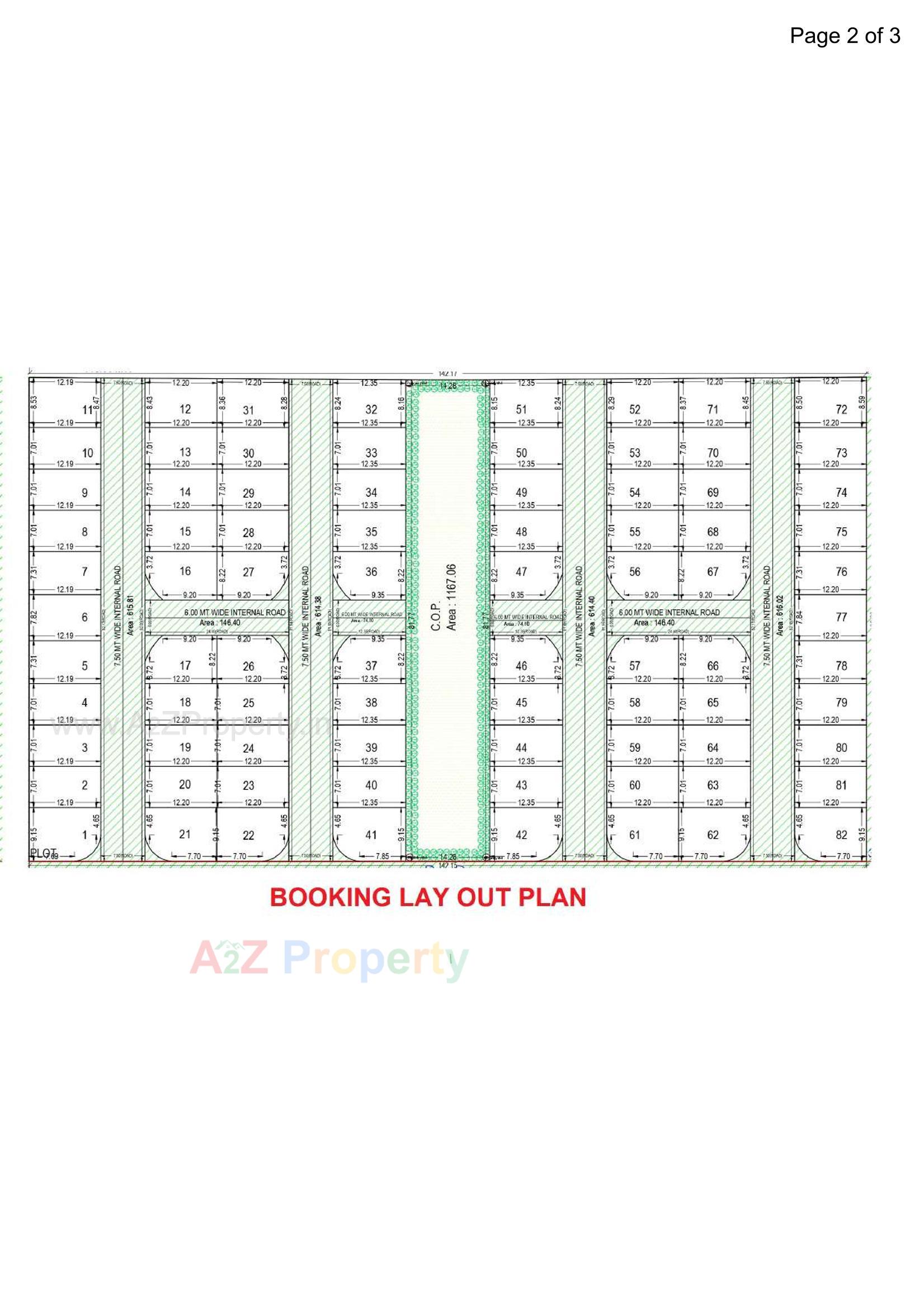 Layout of real estate project Giriraj Homes located at Pasodra, Surat, Gujarat