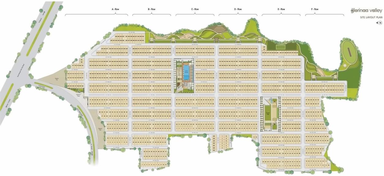  of real estate project Glorina Valley located at Kansad, Surat, Gujarat