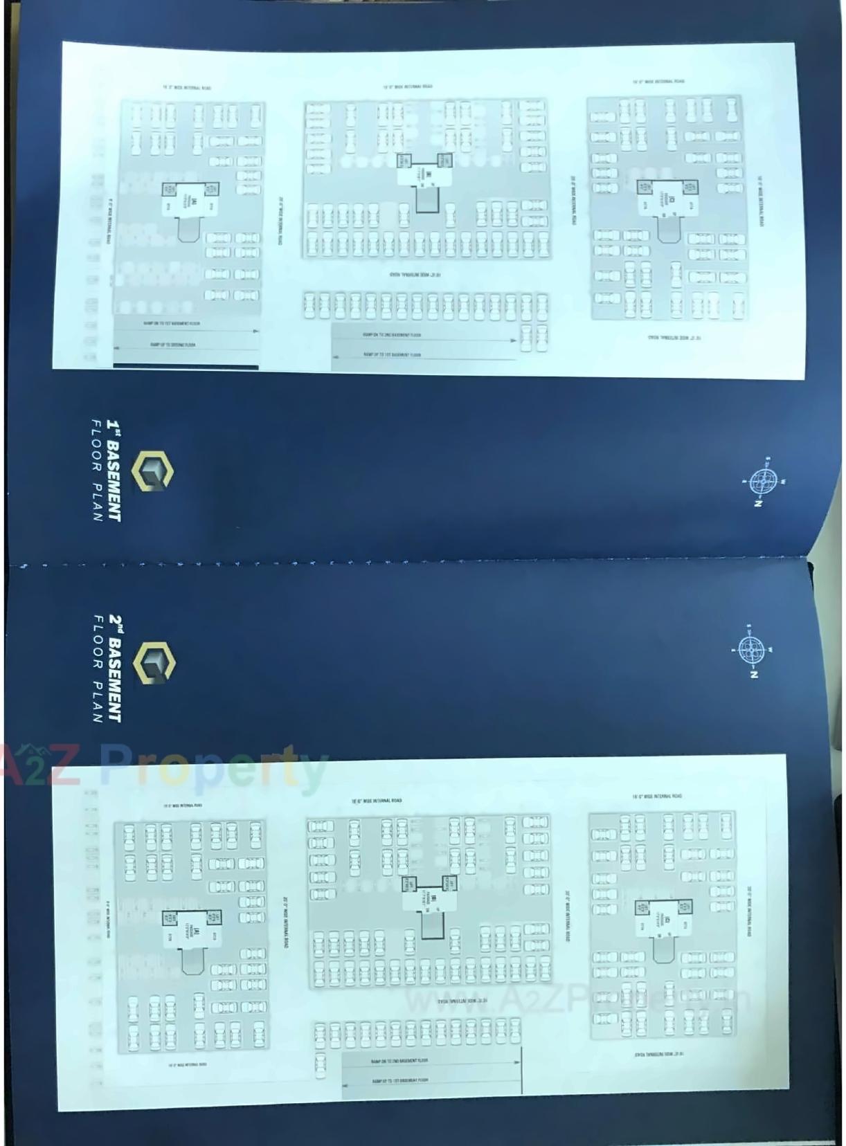 Layout of real estate project Golden Heaven located at Surat, Surat, Gujarat