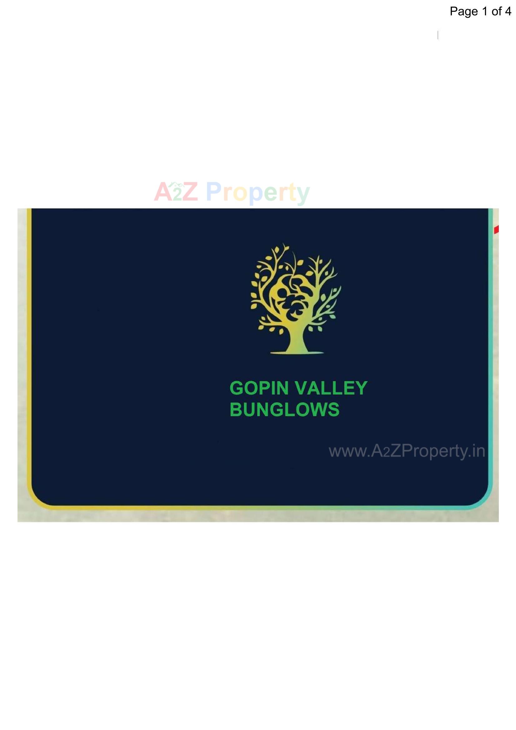  of real estate project Gopin Valley Bunglows located at Mo, Surat, Gujarat